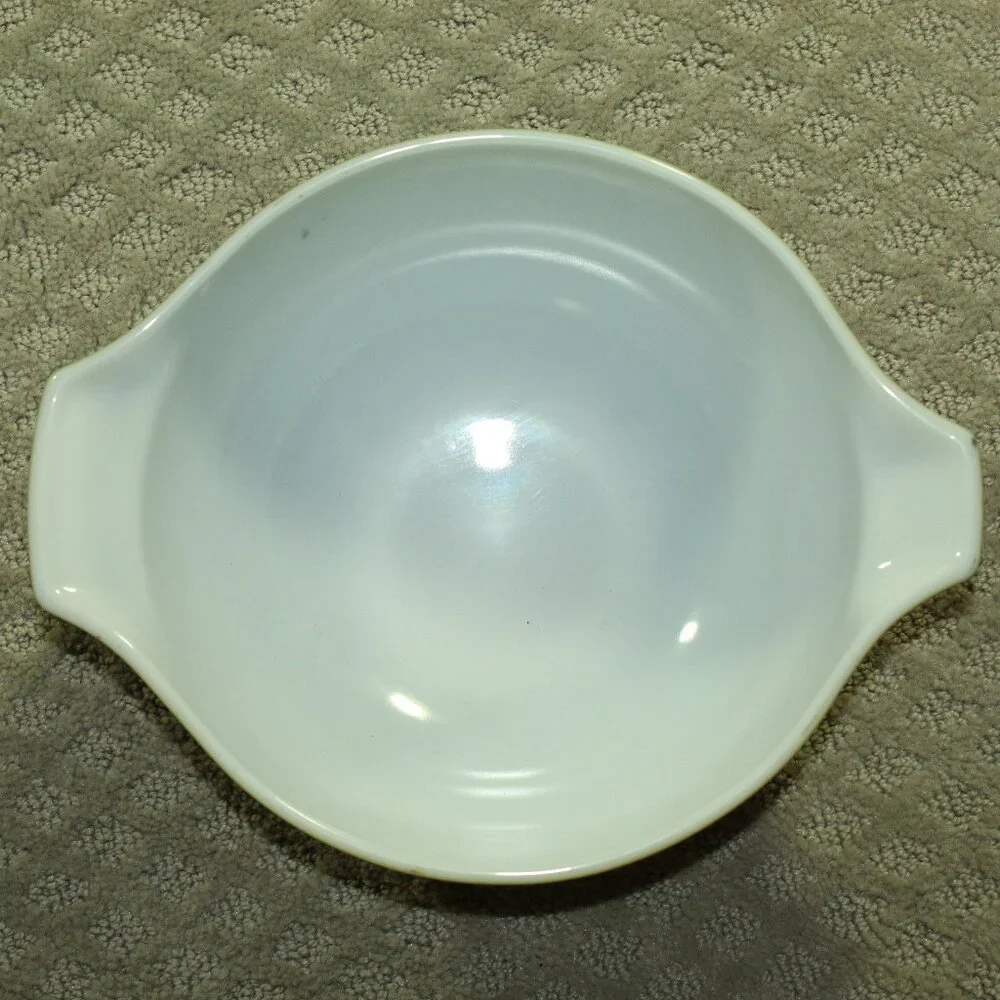 VINTAGE PYREX Set of 4 Verde Green Cinderella Nesting Mixing Bowls 441 - 444